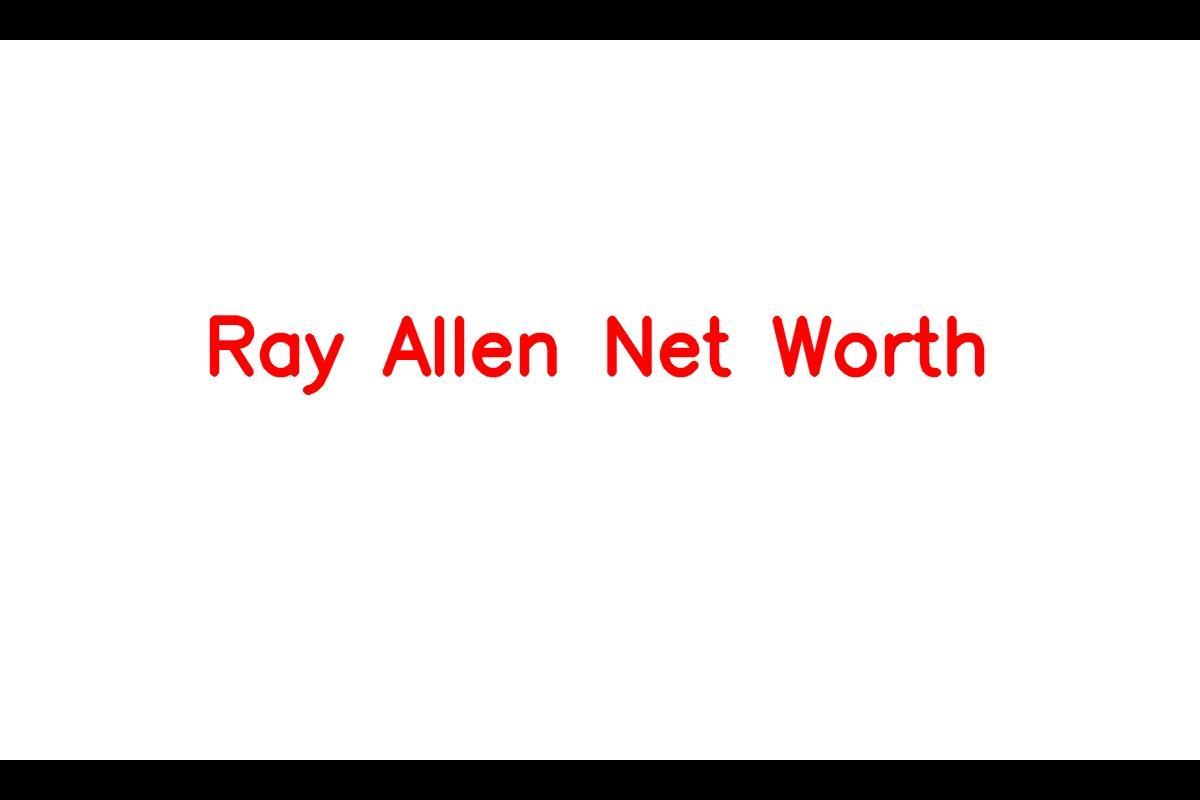 Ray Allen - A Basketball Legend