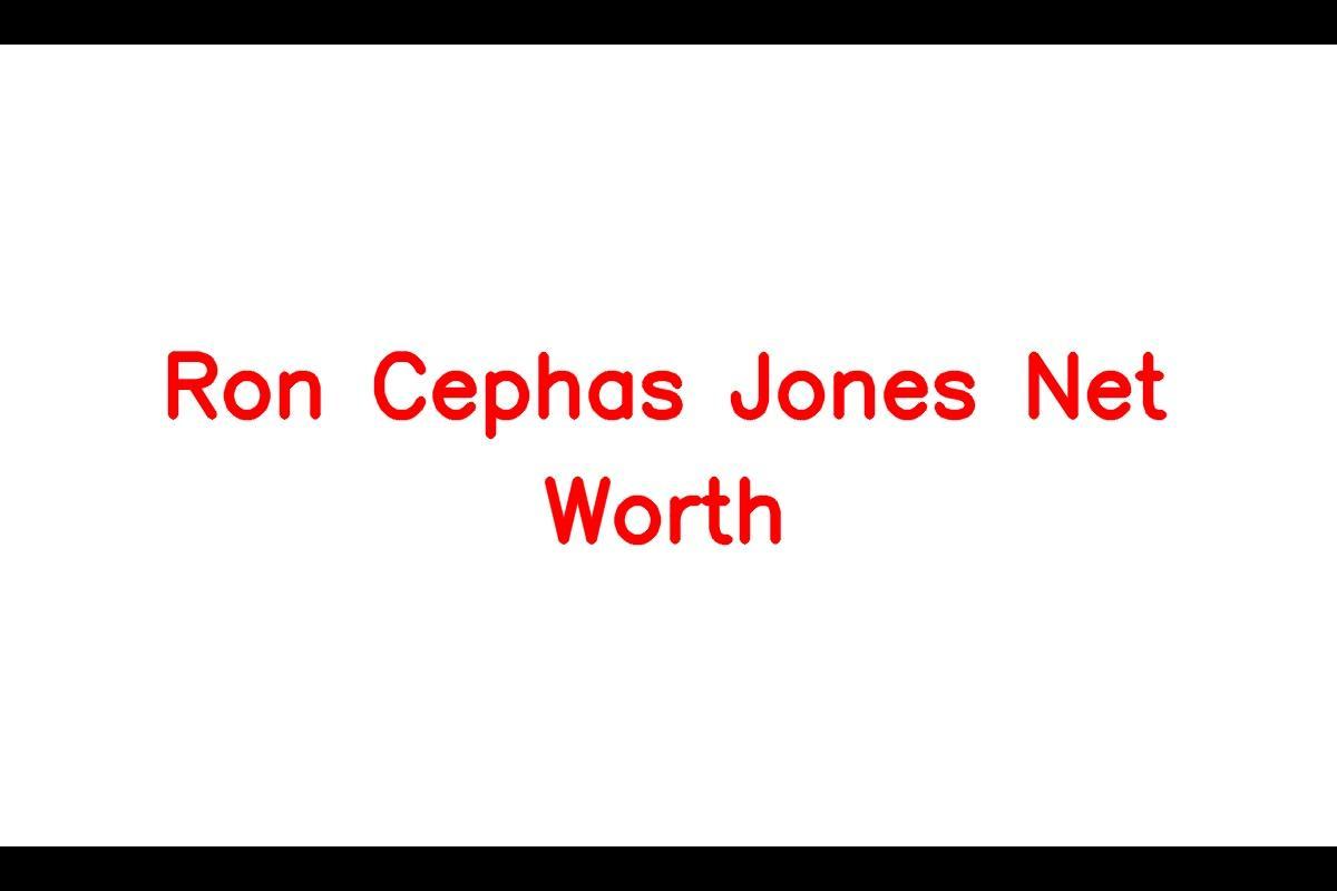 Net Worth of Ron Cephas Jones