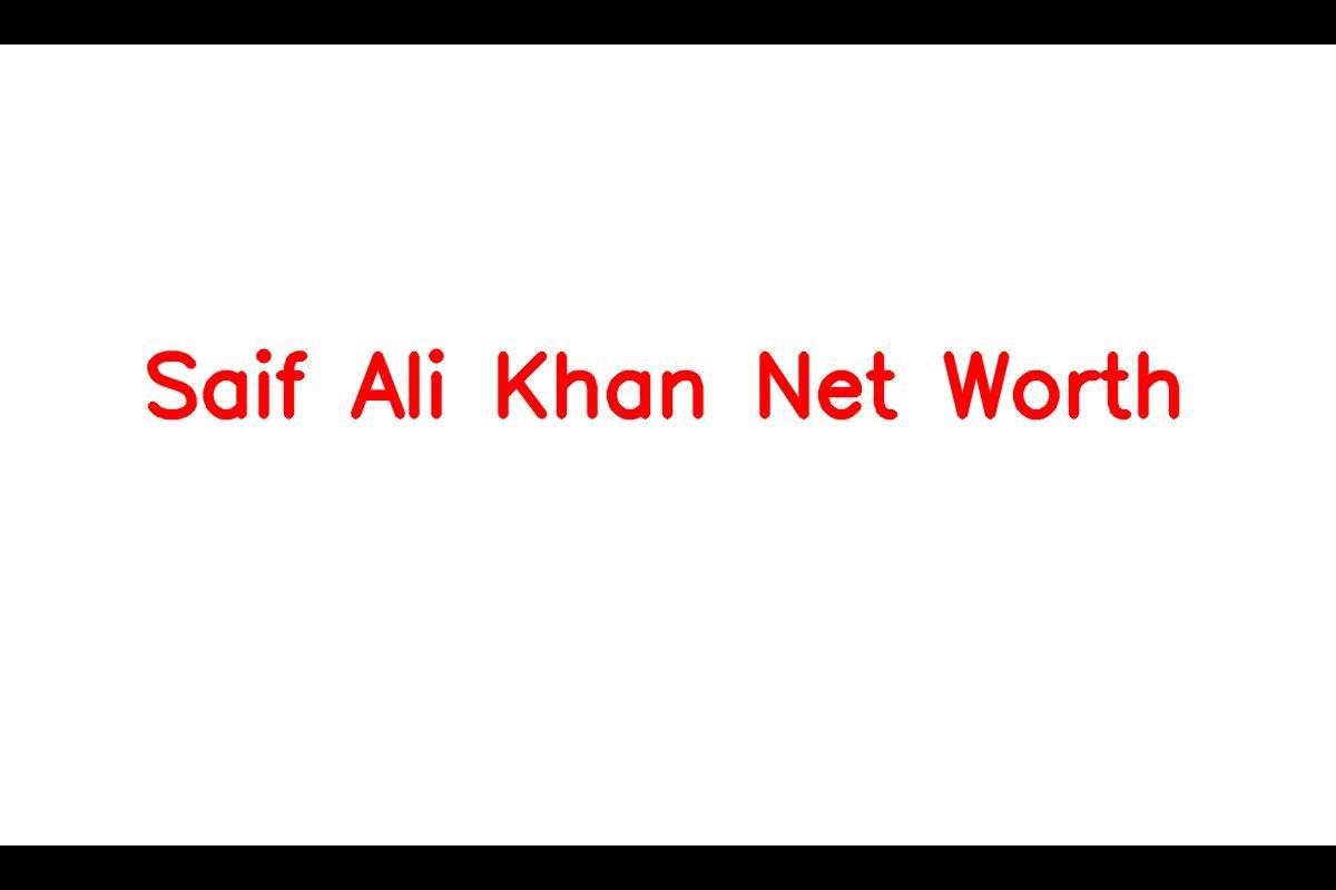 Saif Ali Khan - The Nawab of Pataudi