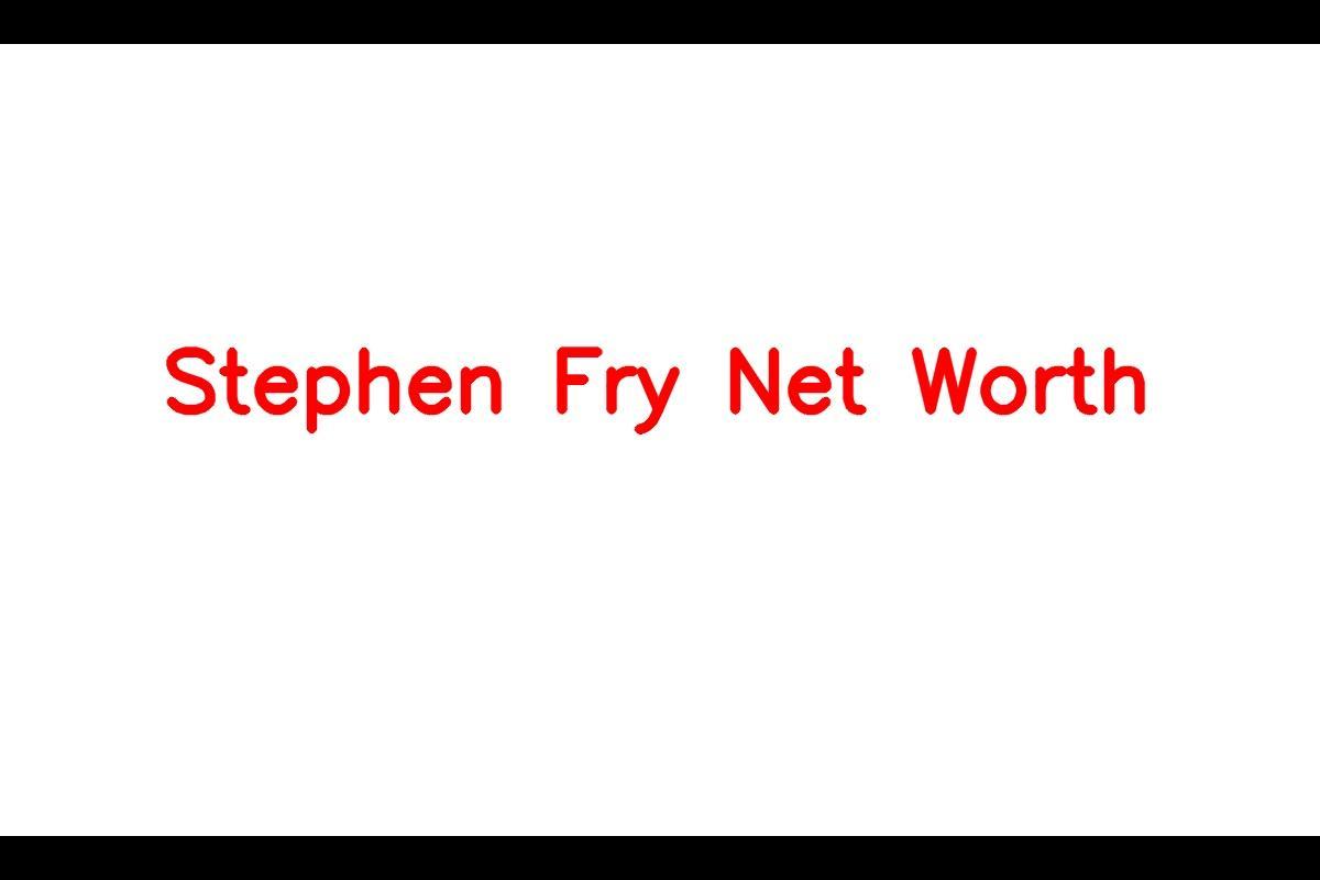 Stephen Fry: A Multifaceted Talent in the British Entertainment Industry