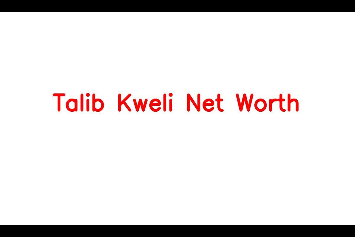 Talib Kweli Net Worth