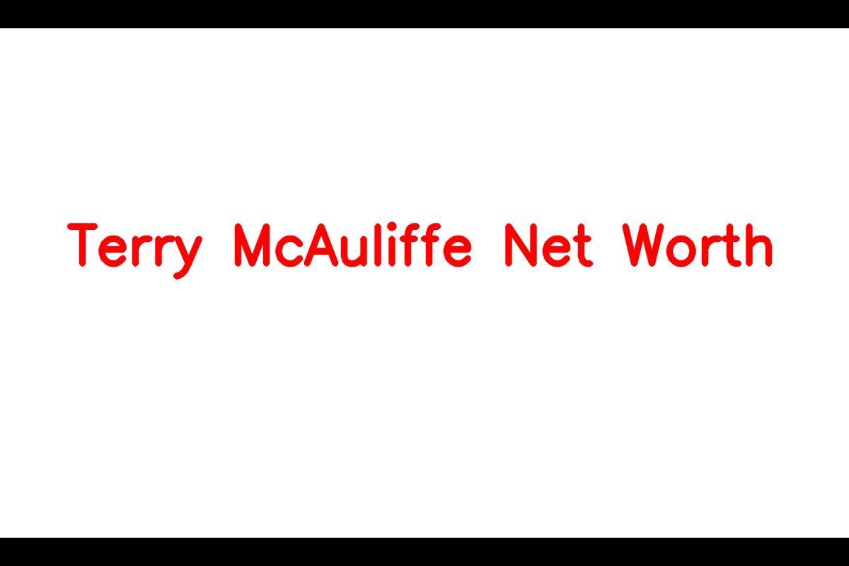 Terry McAuliffe Net Worth 2023