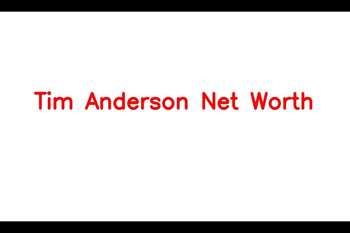 Tim Anderson - Professional Baseball Shortstop