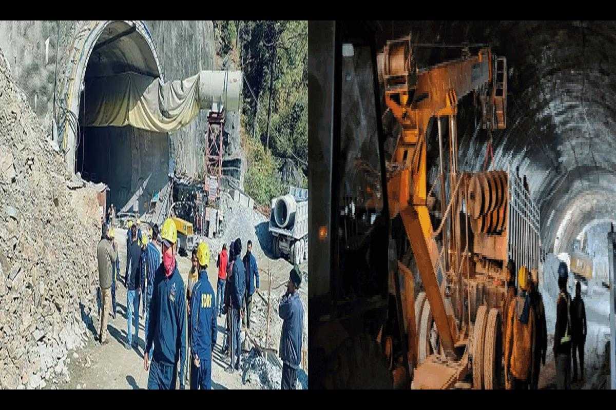 Uttarakhand Tunnel Collapse: 40 Trapped in Char Dham Tunnel Collapse