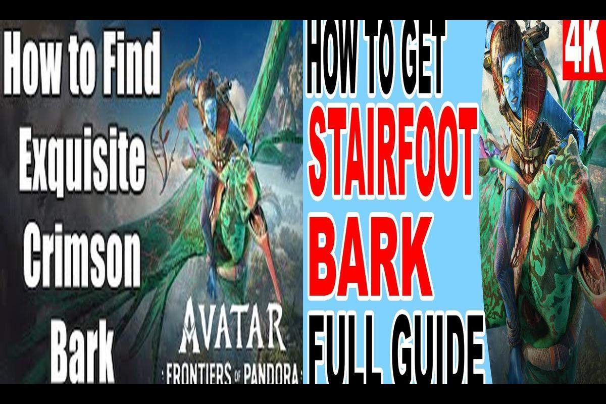 Bark Locations in Avatar: Frontiers of Pandora