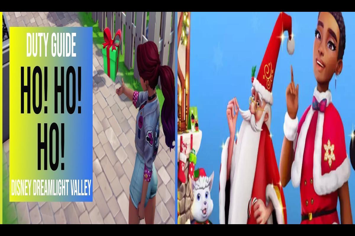 Disney Dreamlight Valley: The 'Ho Ho Ho' Task