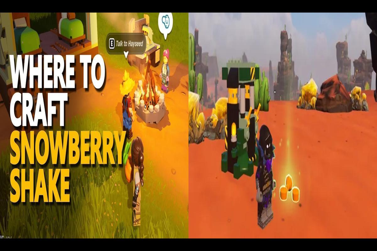 How to Use SnowBerries in LEGO Fortnite