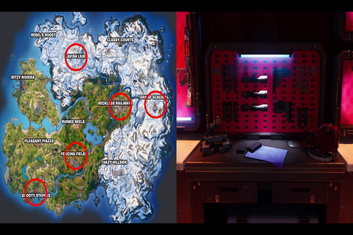 Where to Find Mod Benches in Fortnite Chapter 5 Season 1