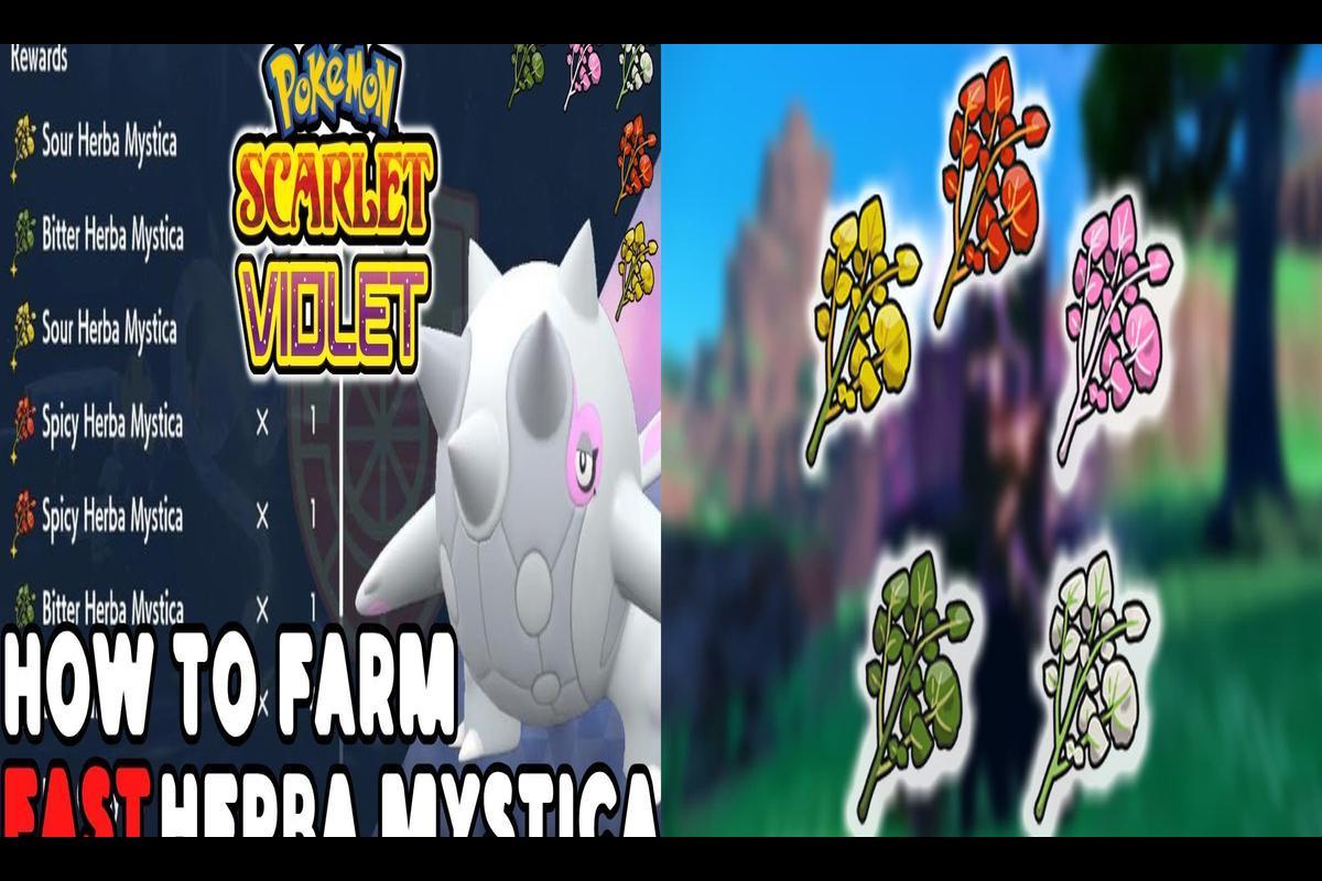 How to Efficiently Farm Herba Mystica in Pokemon Scarlet and Violet's Indigo Disk DLC