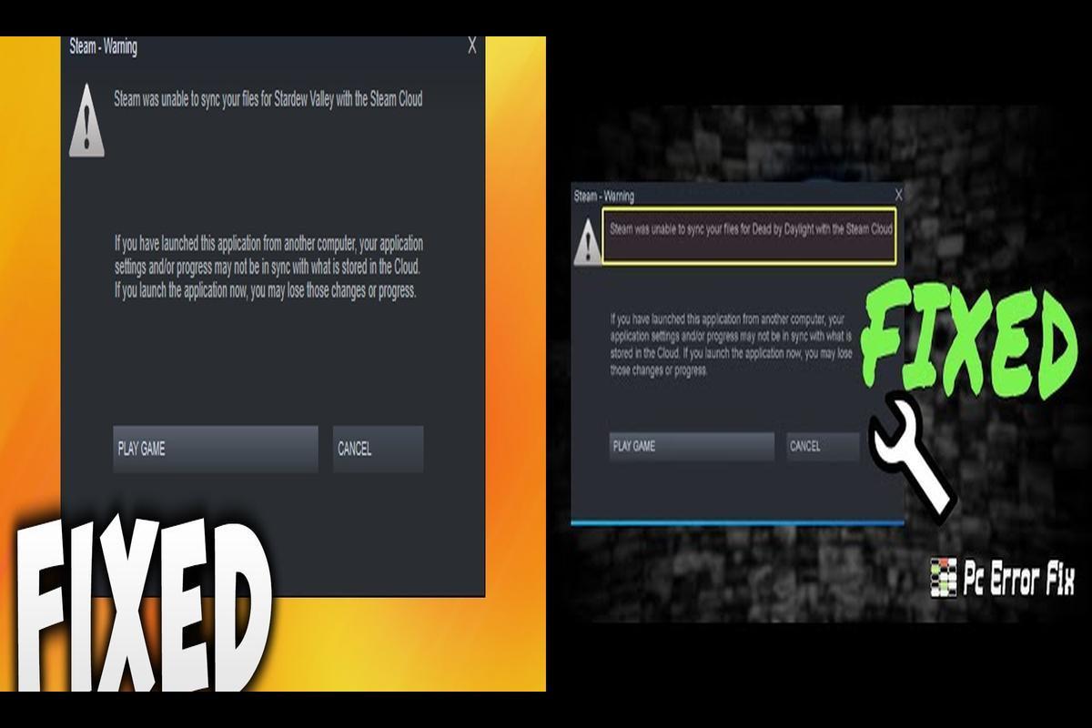 How to Fix Steam Cloud Unable to Sync Error