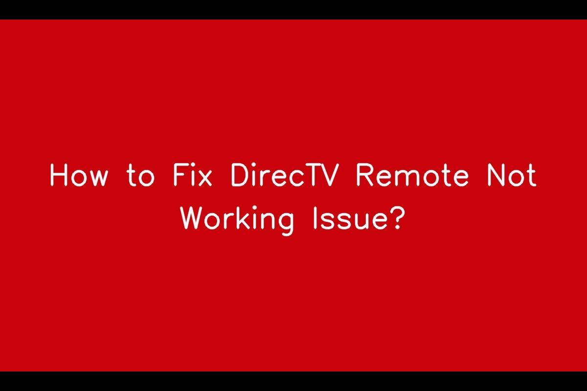 Is Your DirecTV Remote Down?