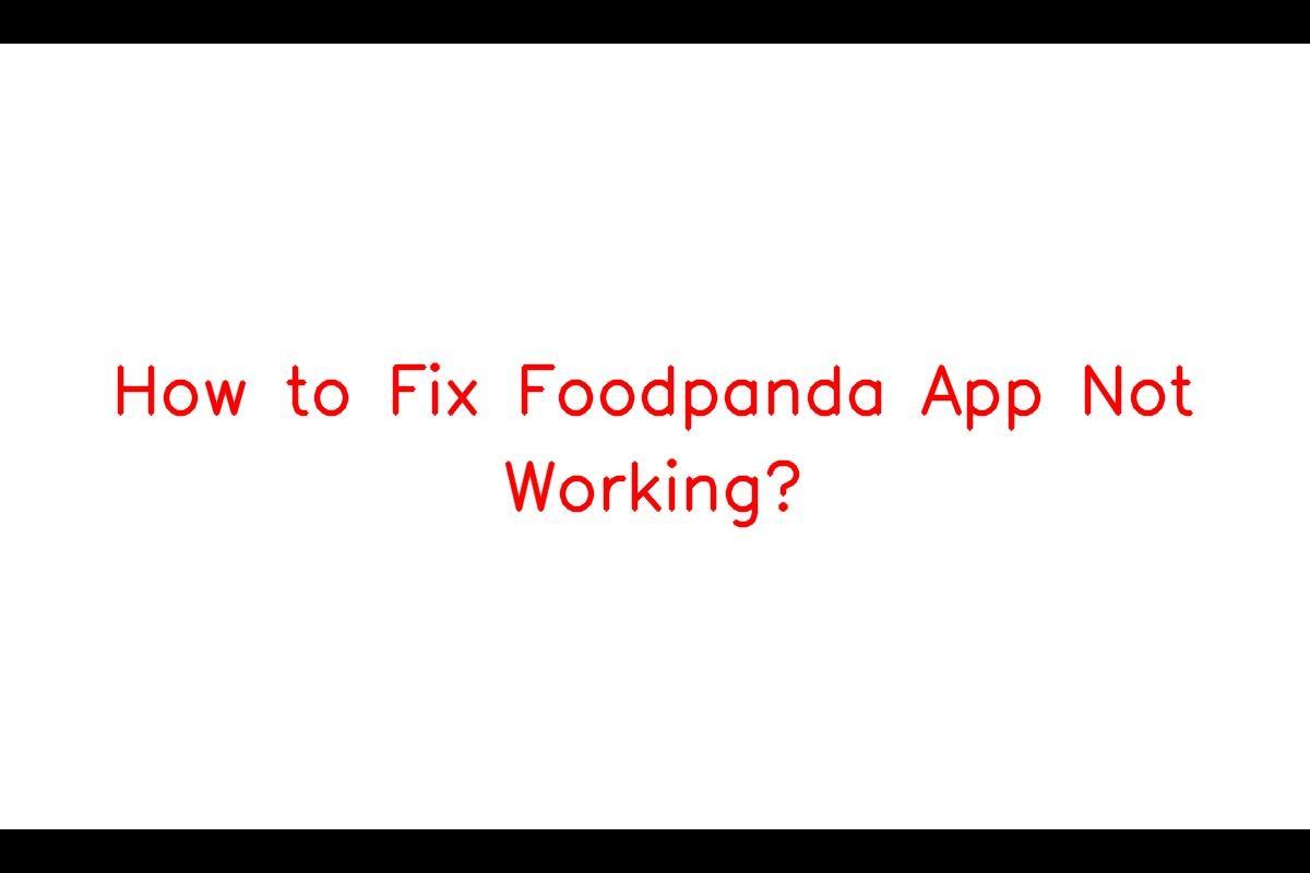 Foodpanda App: A Seamless Solution for Food Delivery