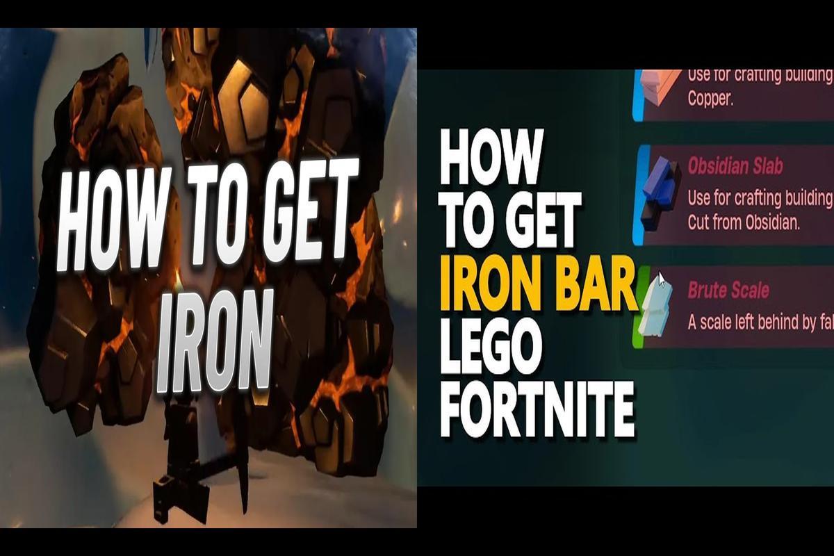 Unlock the Secrets of Gathering Iron and Crafting Iron Bars in Lego Fortnite
