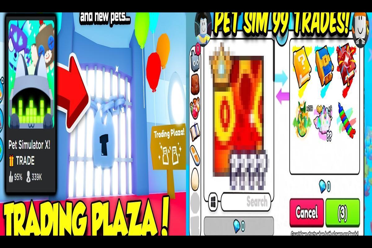 The Trading Plaza in Pet Simulator