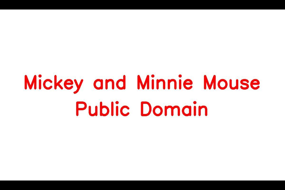 Mickey and Minnie Mouse Enter the Public Domain