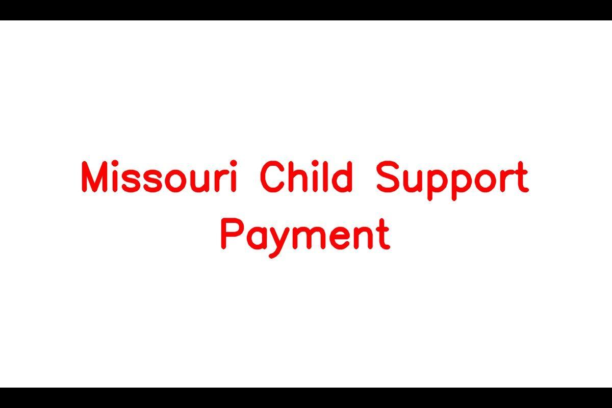 Missouri Child Support Payment Program