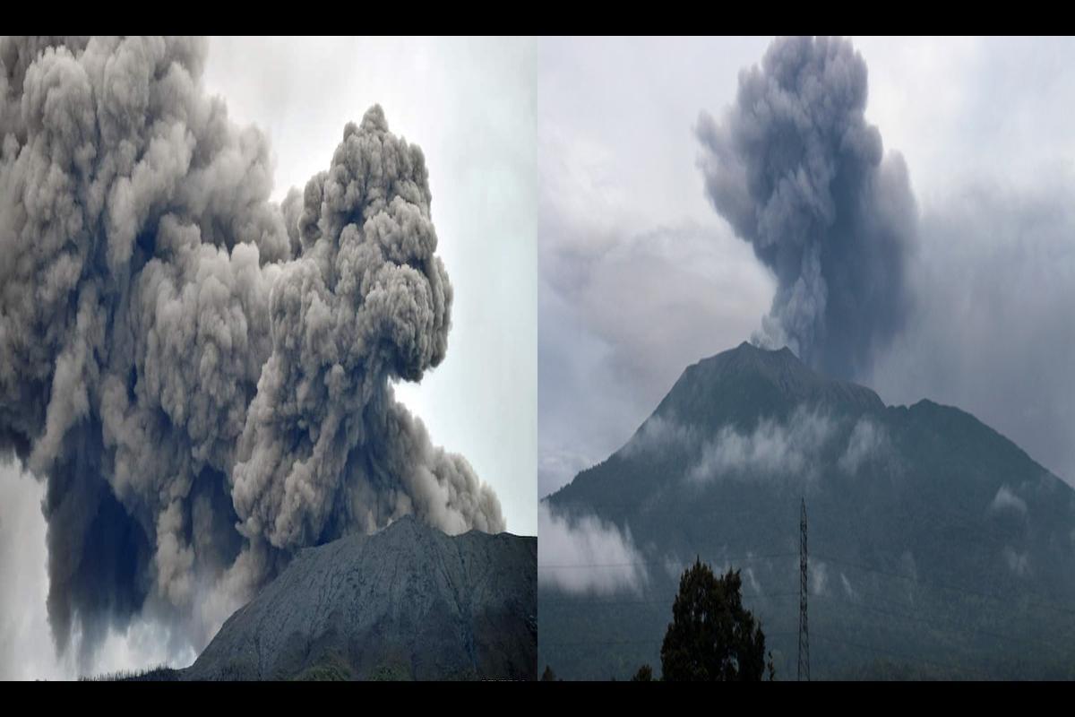 Mount Marapi Volcano Erupts in Indonesia