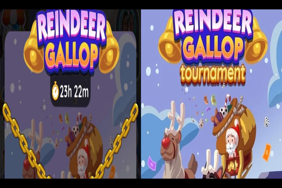 Join the Monopoly Go Reindeer Gallop Tournament