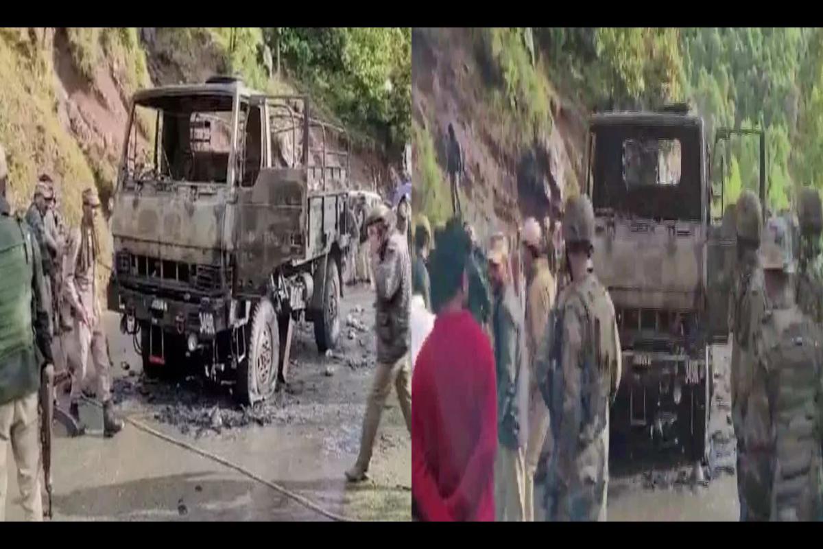 Terrorists Target Army Vehicle in Poonch, Jammu and Kashmir