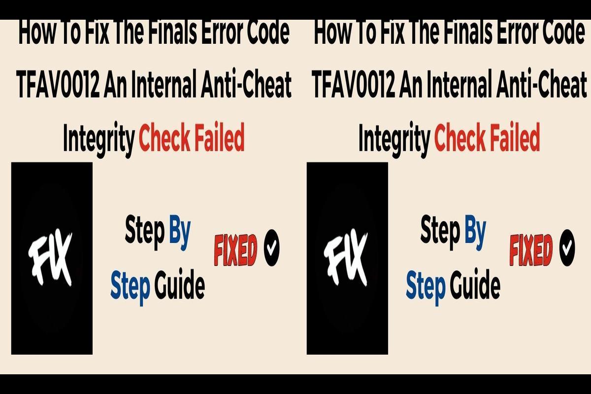 The Finals - Troubleshooting Guide