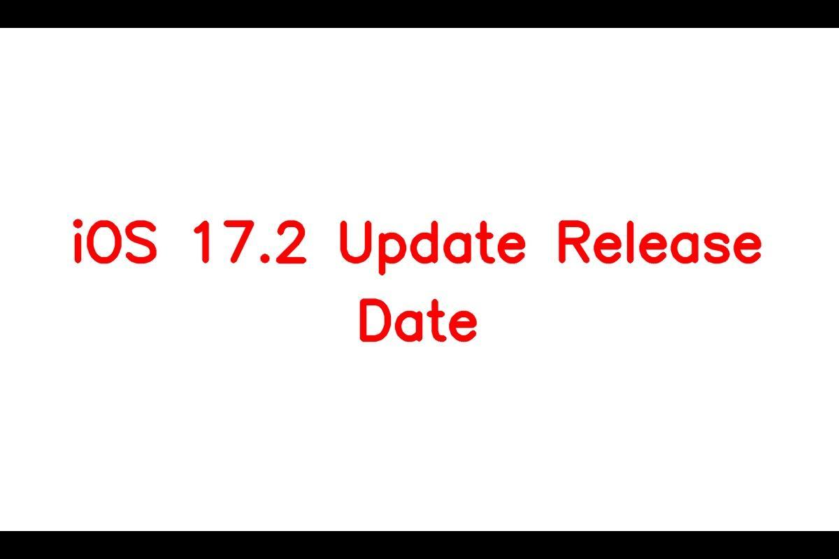 Apple iOS 17.2 Update