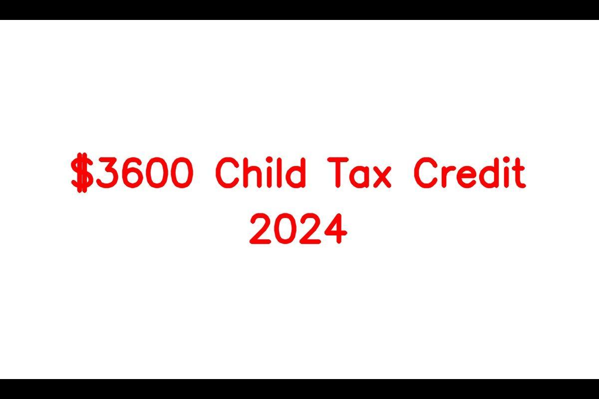 Tax Credit For 2024