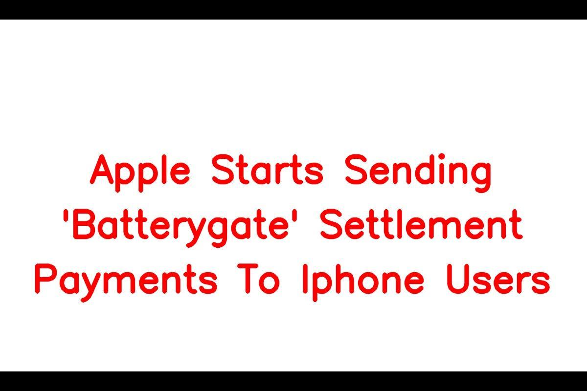 Settlement Available for iPhone Users in the United States