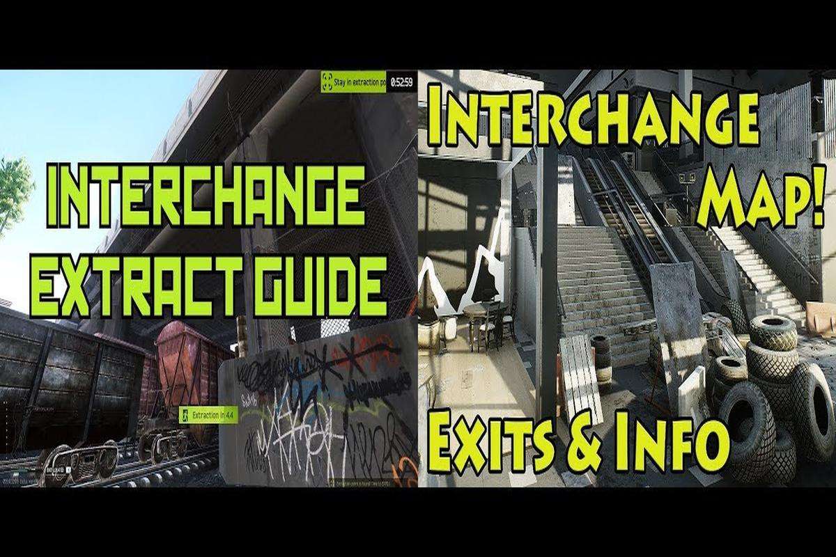 Discovering Evacuation Points in Escape From Tarkov's Interchange Map