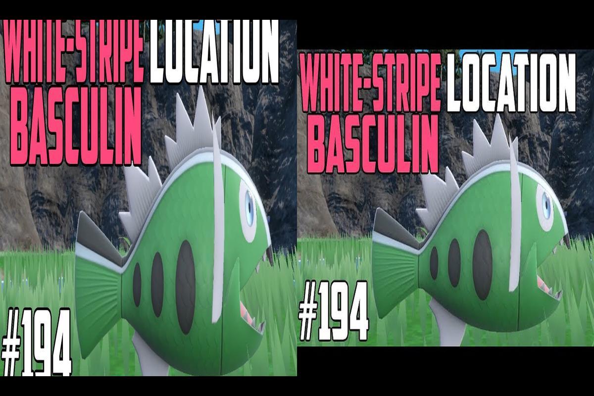 What is the White-Striped Basculin in Pokemon Go?