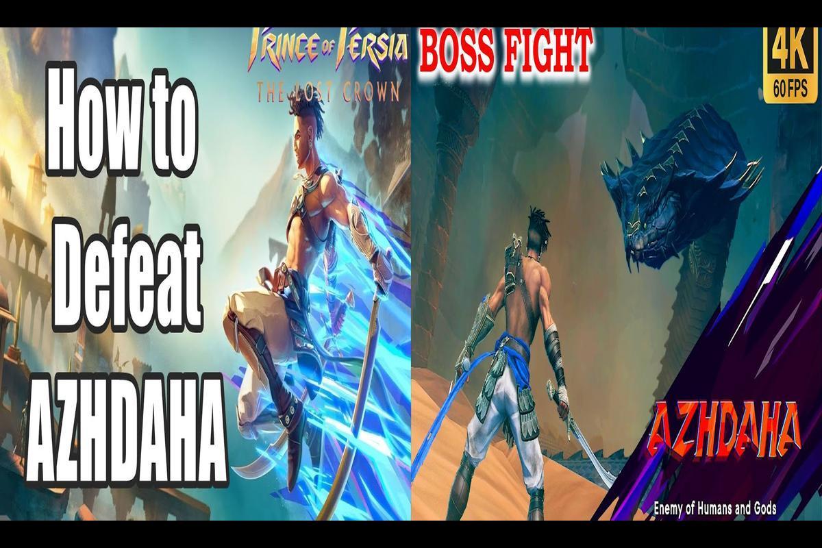 Azhdaha: A Challenging Boss Battle in Prince of Persia: The Lost Crown