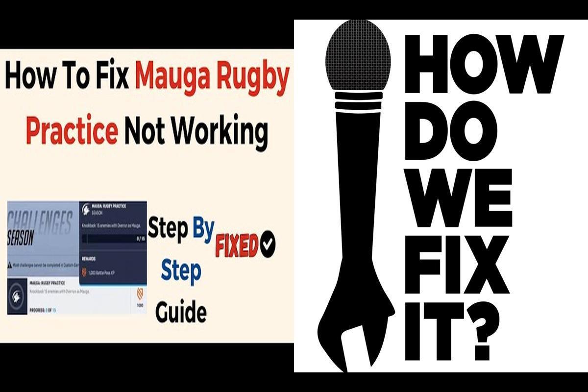 How To Fix Mauga Rugby Practice Not Working