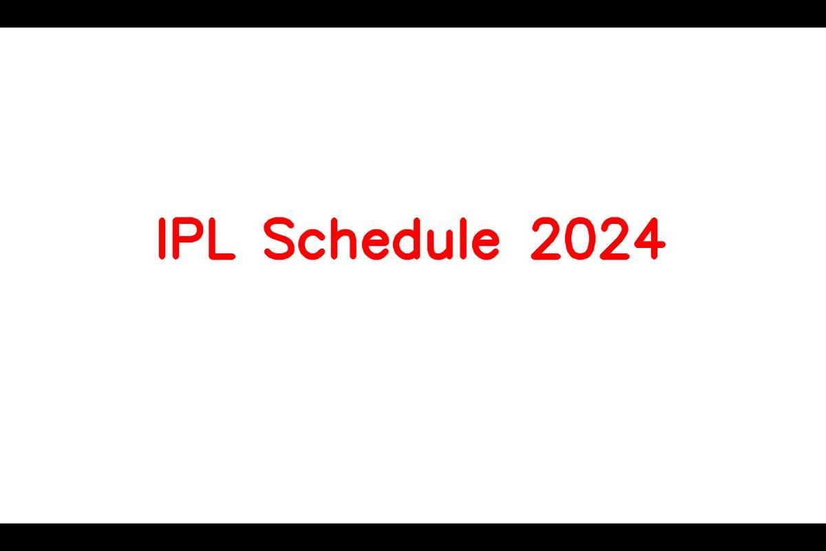 IPL 2024 - India's Most Popular Cricket Tournament