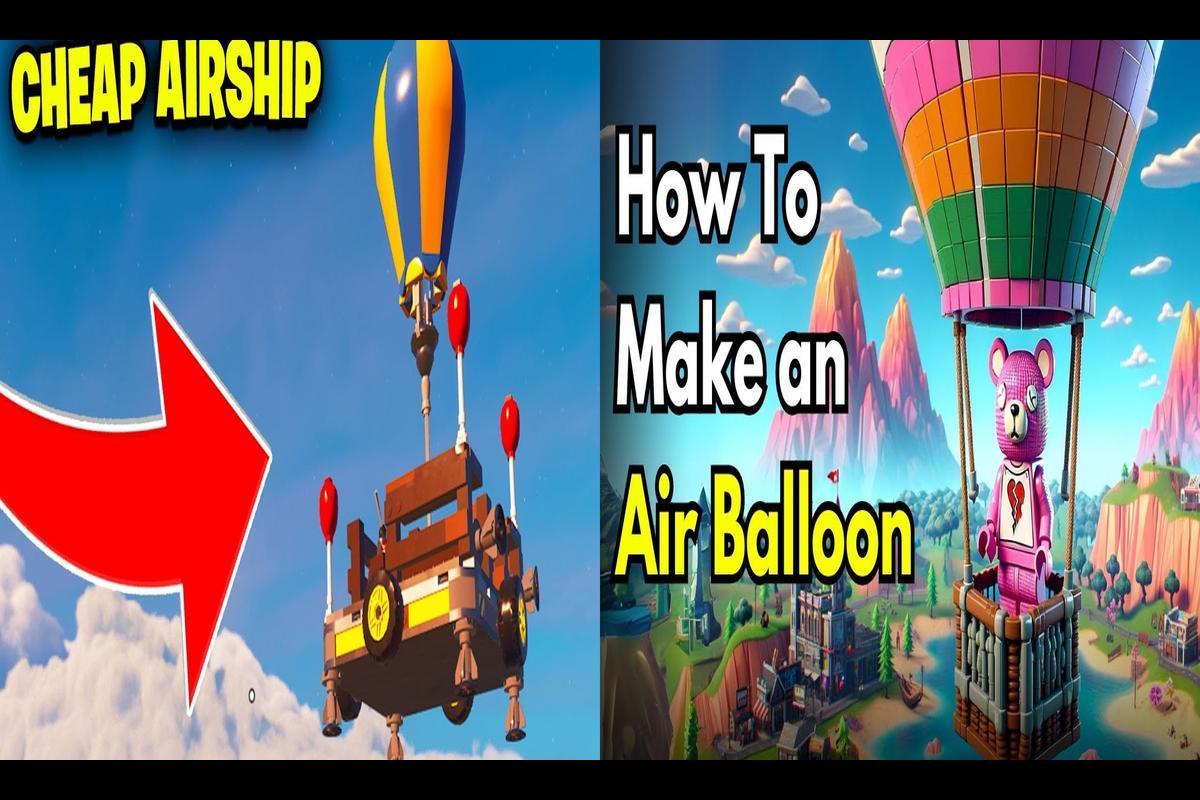 How to Build a Hot Air Balloon in Lego Fortnite