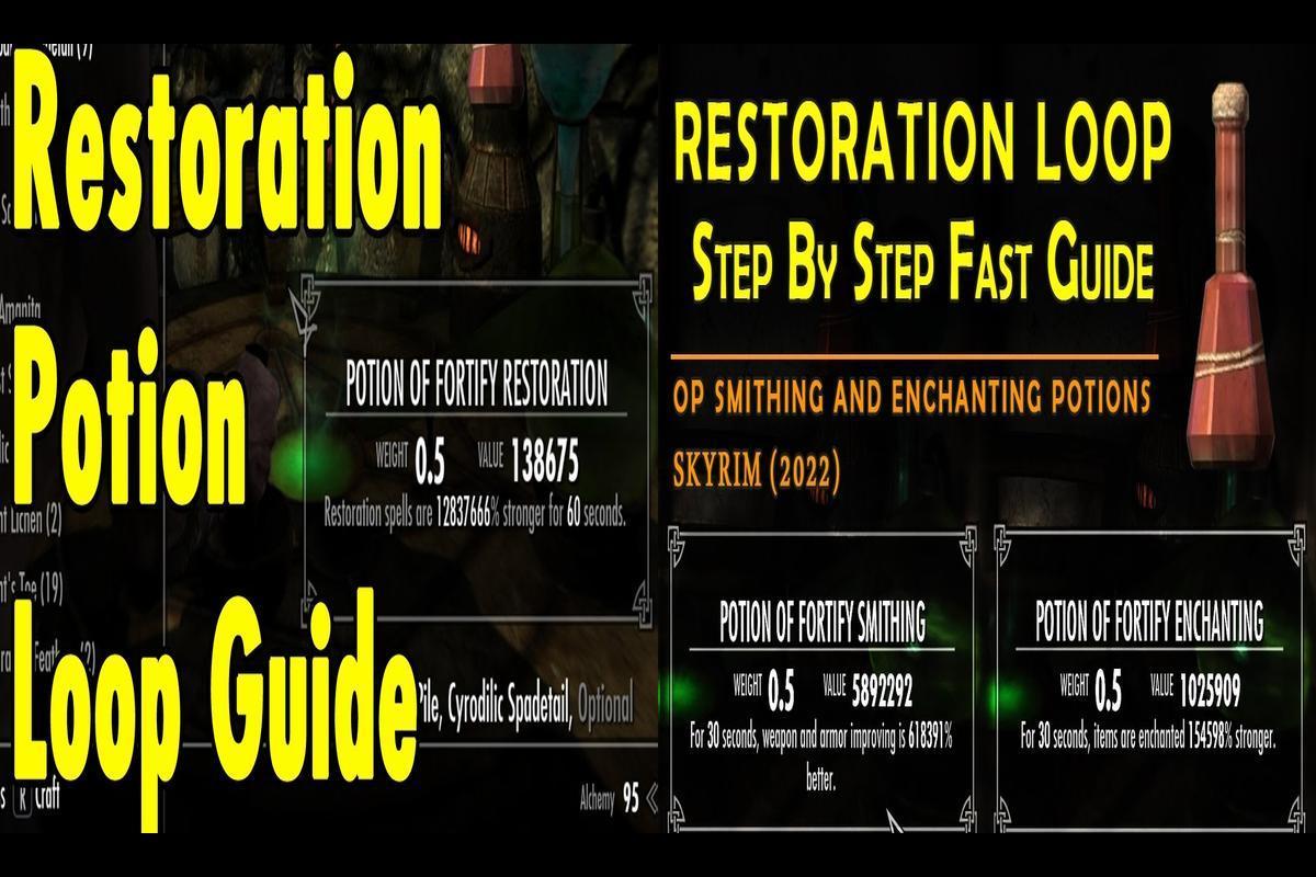 The Skyrim Restoration Potion Glitch