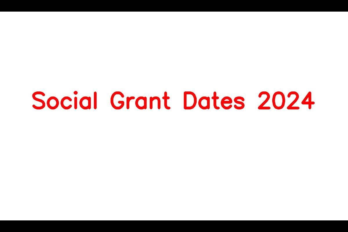 South African Social Grants 2024