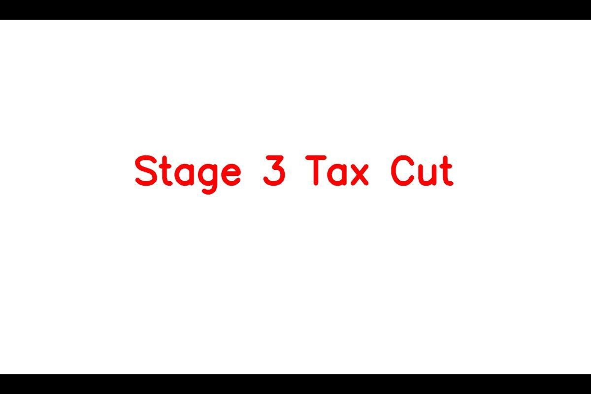 Stage 3 Tax Cuts Implementation
