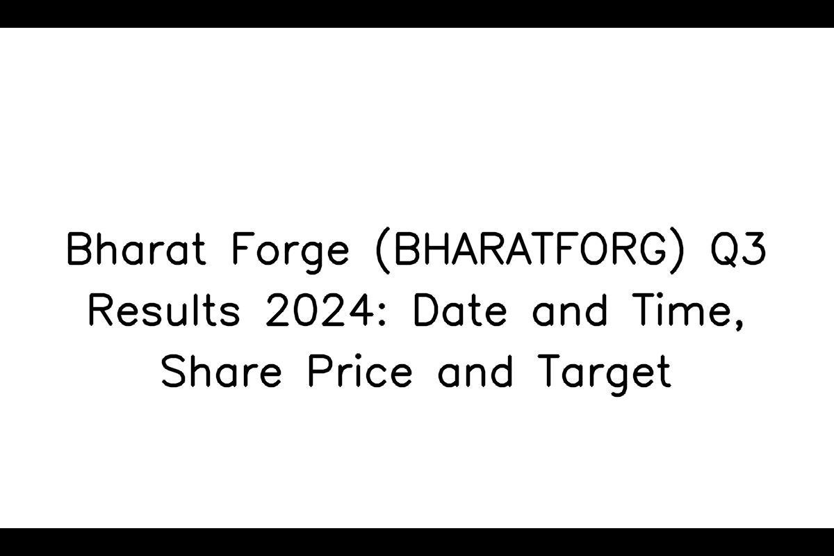 Bharat Forge Q3 Results: All You Need to Know