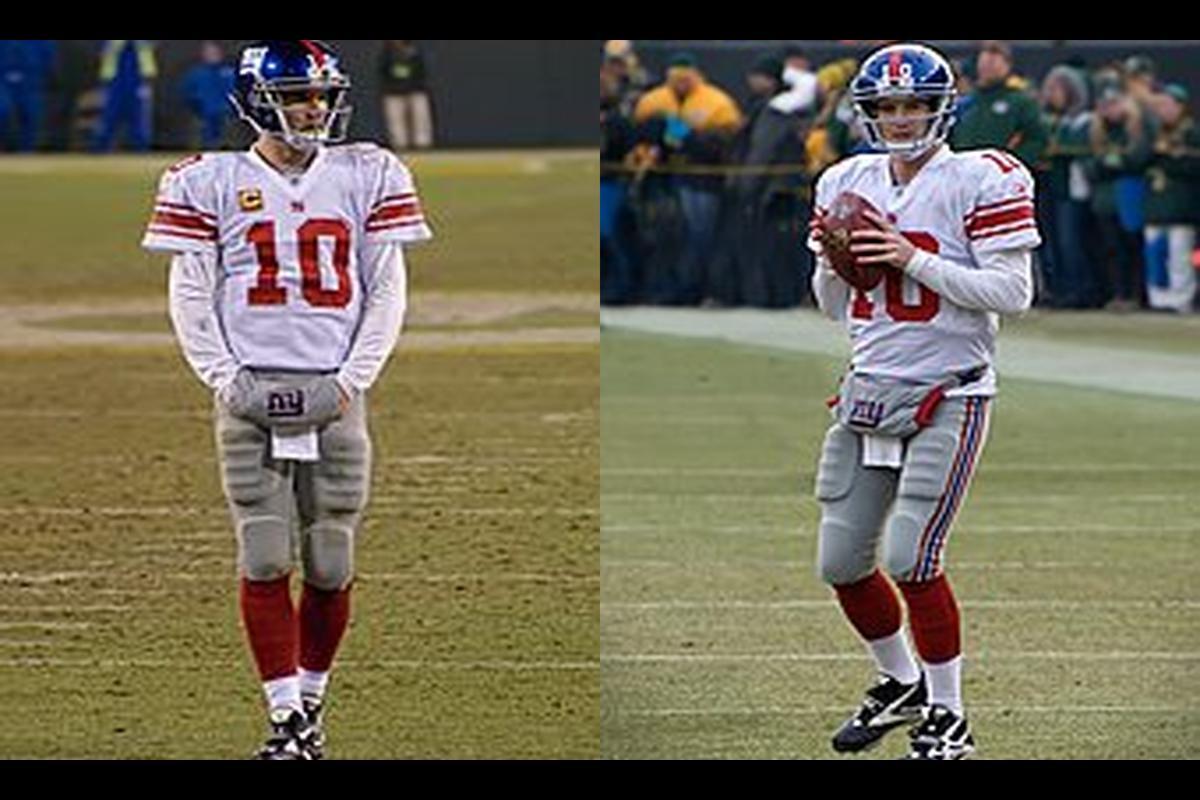 Eli Manning Height: How Tall is Eli Manning?