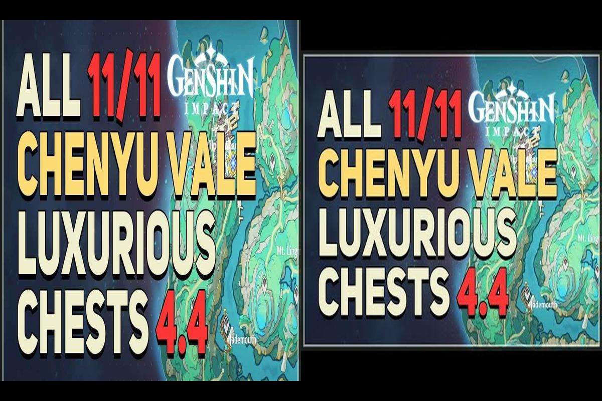Genshin Impact Chenyu Vale Luxurious Chests