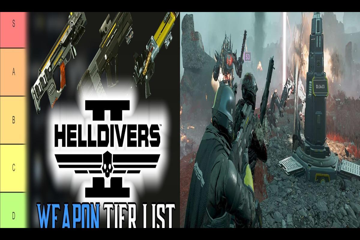 Helldivers 2 Best Weapons Tier List