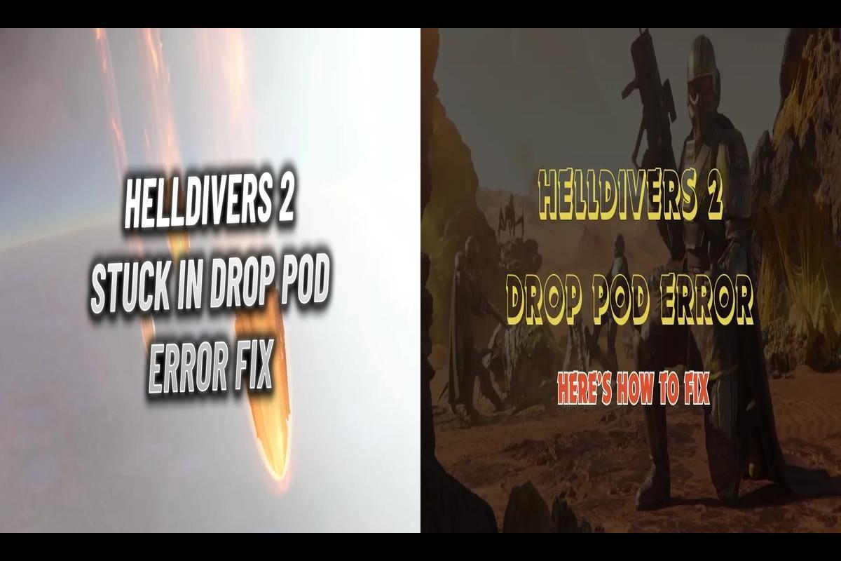 Helldivers 2 Stuck in Drop Pod