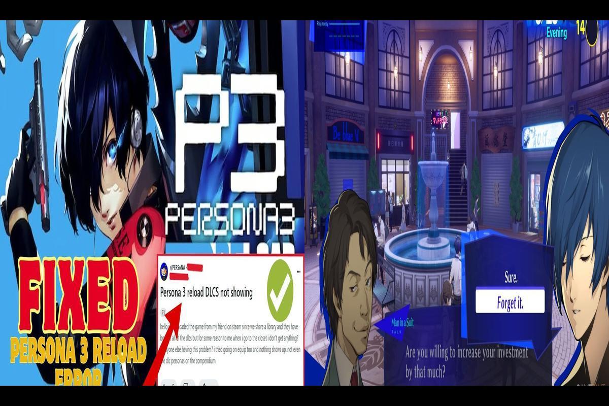 How to Address the Issue of Tanaka Not Appearing in Persona 3 Reload