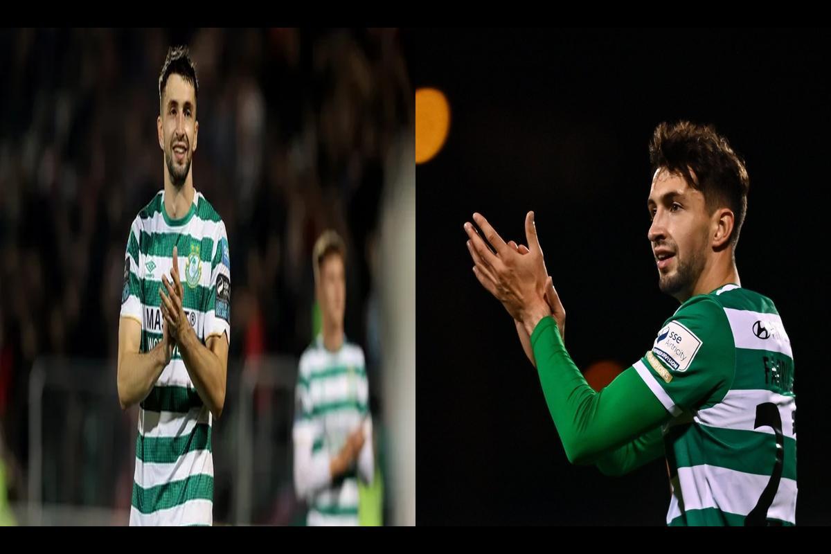 Neil Farrugia of Shamrock Rovers Suffers Dislocated Shoulder during Match