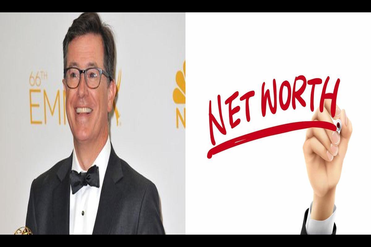 Stephen Colbert Net Worth 2024: A Closer Look at the Comedian's Success