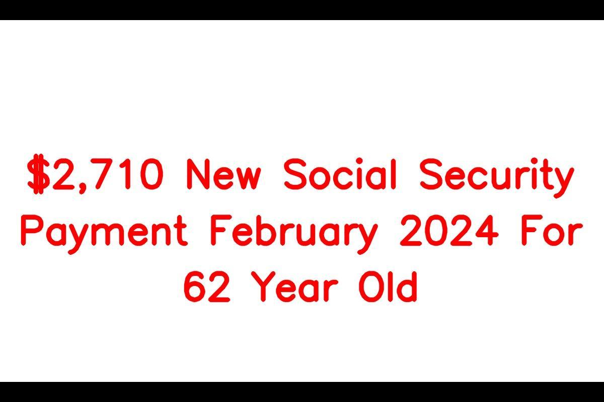 Social Security Payments in 2024