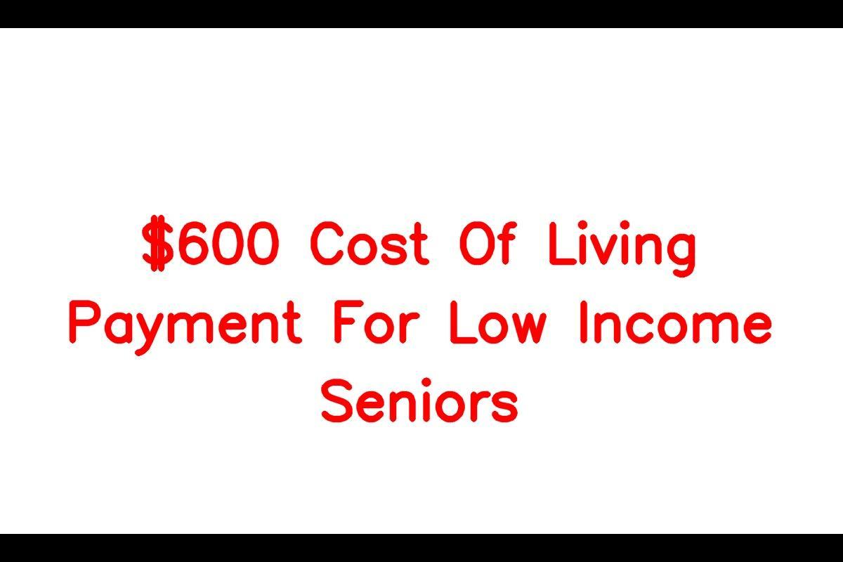 Affordability Action Plans in Alberta: $600 for Low-Income Seniors